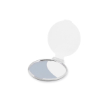 Miroir de maquillage pliant personnalisé pas cher Singleview couleur blanc première vue