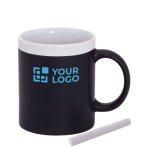 Tasse personnalisée en céramique et ardoise avec craie 350ml Chalk vue principale