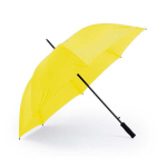 Parapluies personnalisés grande taille en polyester pongé Ø130 Monsoon couleur jaune