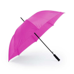 Parapluies personnalisés grande taille en polyester pongé Ø130 Monsoon couleur fuchsia