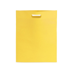 Sacs promotionnel non tissés aux couleurs vives 80 g/m2 Gallery couleur jaune première vue