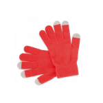 Gant tactile économique pour téléphones portables Touch couleur rouge première vue