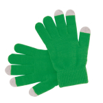 Gant tactile économique pour téléphones portables Touch couleur vert