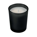 Bougie parfumée avec récipient en verre coloré au choix Scent couleur noir