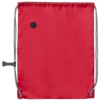 Sac à dos à cordons réglable avec sortie pour écouteurs Adjust couleur rouge