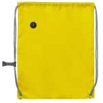 Sac à dos à cordons réglable avec sortie pour écouteurs Adjust couleur jaune