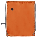 Sac à dos à cordons réglable avec sortie pour écouteurs Adjust couleur orange