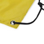 Sacs à dos à cordons pour enfants en polyester 210D Original couleur jaune troisième vue