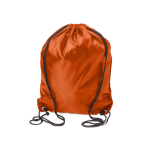 Sacs à dos à cordons pour enfants en polyester 210D Original couleur orange