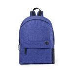 Sac à dos au design décontracté en polyester 600D Candy couleur bleu première vue