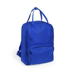Sac à dos en polyester 600D avec poignées résistantes Wonderland couleur bleu première vue