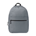Sac à dos résistant de grande qualité en polyester 600D Masterpiece couleur gris vue frontale