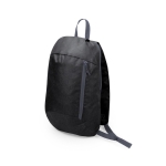 Sac à dos au design sportif en polyester 600D pour excursions Outdoor couleur noir première vue