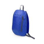 Sac à dos au design sportif en polyester 600D pour excursions Outdoor couleur bleu première vue