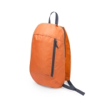 Sac à dos au design sportif en polyester 600D pour excursions Outdoor couleur orange première vue