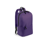 Sacs à dos sérigraphiés en polyester résistant Leisure couleur lilas première vue