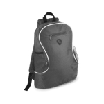 Sac à dos économique en polyester avec divers compartiments Travel couleur noir première vue