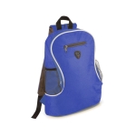 Sac à dos économique en polyester avec divers compartiments Travel couleur bleu première vue