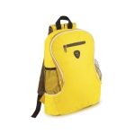 Sac à dos économique en polyester avec divers compartiments Travel couleur jaune première vue