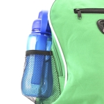 Sac à dos économique en polyester avec divers compartiments Travel couleur vert troisième vue