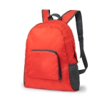 Sac à dos voyage personnalisé résistant et pliable en ripstop Compact couleur rouge