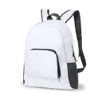 Sac à dos voyage personnalisé résistant et pliable en ripstop Compact couleur blanc première vue