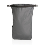 Sac à dos basique recyclé enroulable avec AWARE ™ Rolltop couleur gris foncé septième vue