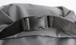 Sac à dos basique recyclé enroulable avec AWARE ™ Rolltop couleur gris foncé huitième vue
