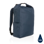 Sac à dos basique recyclé enroulable avec AWARE ™ Rolltop couleur bleu marine