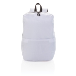 Sac à dos avec logo pour utilisation quotidienne en polyester Everyday couleur blanc deuxième vue