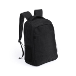 Sac à dos rembourré au design urbain pour ordinateur de 15´´ Denim couleur noir première vue