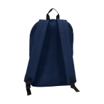 Sac à dos pour ordinateur personnalisé de 15´´ avec bride Teamwork couleur bleu marine deuxième vue arrière