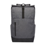 Sac à dos rembourré pour ordinateur portable de 15,6” Fintech couleur gris foncé deuxième vue arrière
