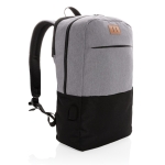Sac à dos en tissu durable avec RFID et USB pour PC de 15,6´´ Smart couleur noir