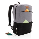 Sac à dos en tissu durable avec RFID et USB pour PC de 15,6´´ Smart couleur noir sixième vue