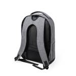 Sac à dos antivol en plastique recyclé pour PC de 15´´ Ecofriendly couleur gris première vue