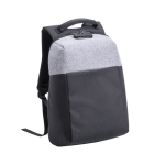 Sac à dos avec cadenas à combinaison Antivol DuoColor couleur gris première vue
