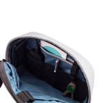 Sac à dos pour voyage antivol avec port USB et RFID couleur gris vue 16