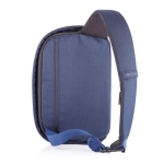 Sac à dos pour voyage antivol avec port USB et RFID Bobby Sling couleur bleu marine vue 13