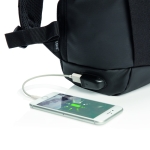 Sacs à dos antivol et anti RFID avec chargeur USB  Ingenious couleur noir sixième vue