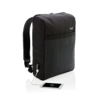 Sac à dos antivol pour ordinateur de 15´´ avec USB et RFID Comfort couleur noir deuxième vue