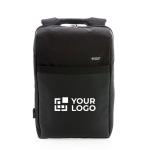 Sac à dos antivol pour ordinateur de 15´´ avec USB et RFID Comfort avec zone d'impression
