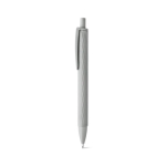 Stylos à bille en matériau écologique et bio avec encre noire Stone couleur gris clair