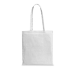 Sacs en coton de couleur 140 g/m² EcoColor Plus couleur blanc