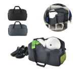 Sac de sport avec intérieur doublé et fond semi-rigide RPET Urban diverses couleurs