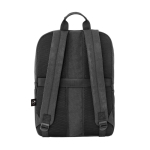 Sac à dos pour ordinateur de 15,6'' avec poches matelassées couleur gris foncé deuxième vue