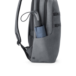 Sac à dos en nylon avec RFID pour ordinateur de 15´´ WaterResistant couleur gris cinquième vue