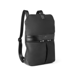 Sac à dos pour voyage en microfibre adaptable à deux tailles Versatile couleur noir cinquième vue