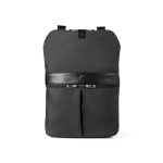 Sac à dos pour voyage en microfibre adaptable à deux tailles Versatile couleur noir sixième vue