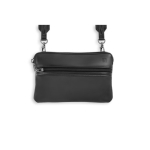 Sac à dos pour voyage en microfibre adaptable à deux tailles Versatile couleur noir Neuvième vue